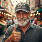 🧢【OLD&DON’T CARE】Vintage baseball sapka – férfiaknak és nőknek egyaránt, állítható méretű!