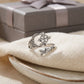 💍S925 sterling ezüst kelta csomós nyitott gyűrű