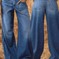 👖New Arrival Hot Sale 🥳50K+ SOLD!💥Women's High-Waist Wide-Leg Jeans