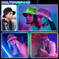 🧢 50% OFF NOW! ✨ Glowing Fiber Optic Bucket Hat – USB-Powered, Multiple Light Modes & Perfect for Night Events 🌈
