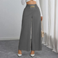 Women’s Stylish High-Waist Wide-Leg Pants