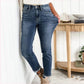 ✨AKCIÓ 50% KEDVEZMÉNY👖Női, magas rugalmasságú, szűk farmernadrág
