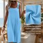 Ujjatlan, széles szárú jumpsuit a nyári szellőhöz