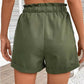 Women's High-Waist Drawstring Casual Shorts