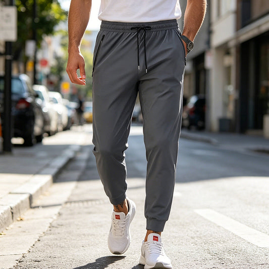 🩳💪🏃‍♂️ Férfi fitnesznadrág – Gyors száradás, 4D rugalmasság és izzadságvédelem (Szürke/Fekete/Khaki, L-4XL)