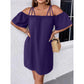 🔥HOT SALE 49% KEDVEZMÉNY! 👗 Női elegáns egyszínű mini ruha