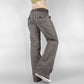 Women's Low-Rise Straight-Leg Cargo Pants