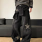 👖 Unisex baggy farmer csillagmintás foltokkal – laza, oversize szabás, puha farmeranyag és menő 90-es évekbeli stílus ✨