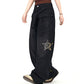 👖 Unisex baggy farmer csillagmintás foltokkal – laza, oversize szabás, puha farmeranyag és menő 90-es évekbeli stílus ✨