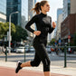 Női Casual Gyorsszáradó Stretch Capri Nadrág