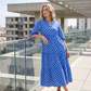 Women's Casual Bohemian Printed Maxi Dress