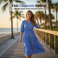 Women's Casual Bohemian Printed Maxi Dress