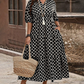Women's Casual Bohemian Printed Maxi Dress