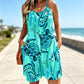 Women's Striped Spaghetti Strap Romper with Pockets