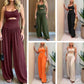 🔥2026 New Arrival ＆ Hot Sale ＆ 50％ Off🔥Sleeveless Cutout Wide-Leg Jumpsuit with Back Tie