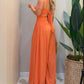 🔥2026 New Arrival ＆ Hot Sale ＆ 50％ Off🔥Sleeveless Cutout Wide-Leg Jumpsuit with Back Tie