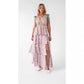 💜Spring Hot Sale 50% OFF!!🌿🌸Women's Floral V-Neck Tiered Ruffle Dress