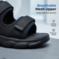 🩴 LIMITED-TIME 50% OFF! 🏃 Men's Adjustable Dual-Strap Slide Sandals – Breathable Mesh, Cushioned, Secure Fit ✨