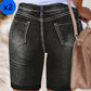 Flattering High-Rise Rolled Hem Shorts