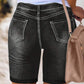 Flattering High-Rise Rolled Hem Shorts