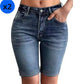 Flattering High-Rise Rolled Hem Shorts