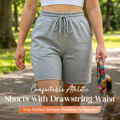 Comfortable Athletic Shorts with Drawstring Waist