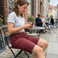 👖 Női egyszínű hétköznapi rövidnadrág – Kényelem és stílus találkozása!
