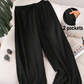 👖 KORLÁTOZOTT IDEIG 30% KEDVEZMÉNY! ✨ Női légáteresztő bő nadrág – Laza szabás, könnyű, hétköznapi kényelem ☀️