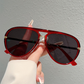 🔥50% KEDVEZMÉNY!! 🕶️Női retro, dupla hídú napszemüveg