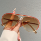 🔥50% KEDVEZMÉNY!! 🕶️Női retro, dupla hídú napszemüveg
