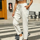 Women's Relaxed Fit Tapered Cotton Trousers