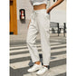 Women's Relaxed Fit Tapered Cotton Trousers
