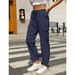 Women's Relaxed Fit Tapered Cotton Trousers