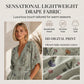 Női elegáns V-nyakú nyomott jumpsuit