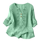⌛Limited-time offer-Women's Artistic Style Breathable Short Sleeve Top