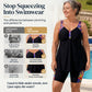 👙🌊 LIMITED TIME 50% OFF! Women’s Plus Size Flowy Tankini Set – Relaxed Swim Top, Matching Shorts and Comfortable Coverage