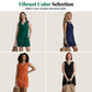 Elegant Slim Fit Cowl Neck Dress