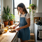 Női alkalmi overall pinafore ruha