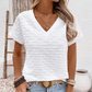 ⏳Korlátozott idejű 49% kedvezmény⏰Női elegáns rövid ujjú V-nyakú felső👚