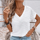 ⏳Korlátozott idejű 49% kedvezmény⏰Női elegáns rövid ujjú V-nyakú felső👚