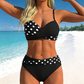 👙Mintás formáló hatású kétrészes bikini –🌊A szigeti nyaralás elengedhetetlen kellékei💕