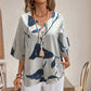 📢📢40% OFF !! ⏰Women's Loose-Fit Casual Printed Top