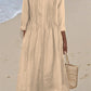 Flowy Shirt Dress