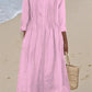 Flowy Shirt Dress