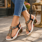 🎁New Arrivals 50% OFF💥Women's Vintage Bohemian Wedge Sandals