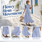 👗 Női Casual Csíkos Maxi Ruha Ujjatlan