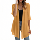 Női könnyű nyitott előjú sifon kardigán – Elegáns és sokoldalú | 9 szín | S–2XL