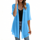 Női könnyű nyitott előjú sifon kardigán – Elegáns és sokoldalú | 9 szín | S–2XL