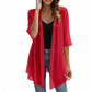 Női könnyű nyitott előjú sifon kardigán – Elegáns és sokoldalú | 9 szín | S–2XL