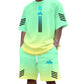 👕 50% OFF NOW! ☀️ Men’s Gradient T-Shirt & Shorts Set – Cool Drips, Zero Fuss 🩳